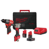 Набор аккумуляторных инструментов M12 FPP2D2-422X FUEL MILWAUKEE (4933480593)