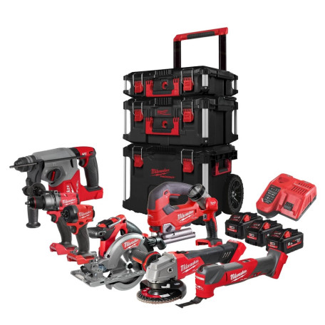 Набор аккумуляторных инструментов MILWAUKEE M18 FPP8C-553P (4933498007)