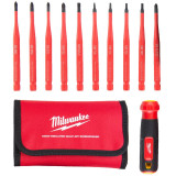 Набор прецизионных изолированных отвёрток VDE Milwaukee 10-в-1 (4932493657)