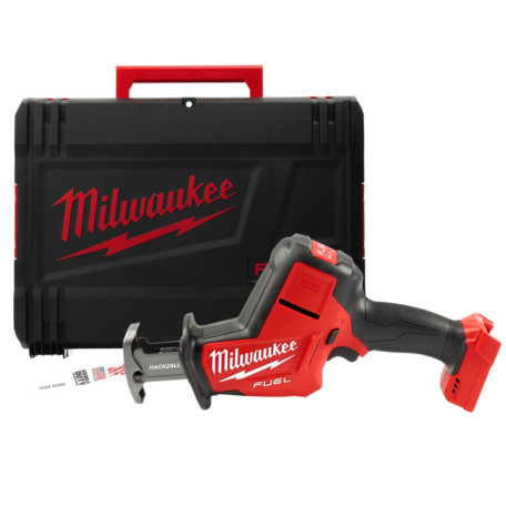 Пила сабельная аккумуляторная бесщёточная MILWAUKEE, M18 FHZ-0X (каркас, HDкейс) (4933500564)