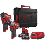 Набор аккумуляторных инструментов бесщеточных MILWAUKEE M12 FPP2X2-402X (4933498741)