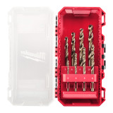 Набір свердел по металу кобальтових MILWAUKEE HSS-Co PACKOUT, DIN338, (8шт) (3-10мм) (4932499256)