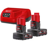 Енергокомплект M12 NRG-602 (B6 2шт +З/У С12С) (4933451903)