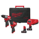 Набор аккумуляторных инструментов бесщеточных MILWAUKEE M12 FPP2X2-402X (4933498741)