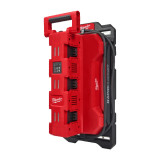 Зарядний пристрій MILWAUKEE PACKOUT M18 MPC6EU на 6 акумуляторів (4932498551)