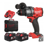 Дриль-шуруповерт акумуляторна безщіткова ударна MILWAUKEE M18 FPD3-502X GEN (4933479860)