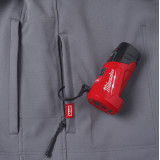 Куртка з підігрівом MILWAUKEE M12 HJGREY5-201, сіра, розмір XXL (4932492956)
