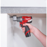 Дриль-шуруповерт акумуляторна ударна безщіткова MILWAUKEE M12 FPDXKIT-202X FUEL™ (37 Нм, 6-в-1) (4933464138)