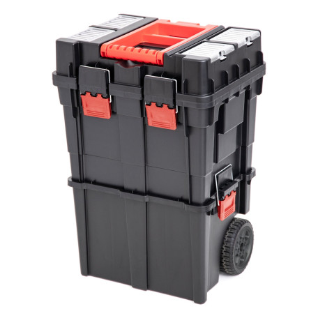 Ящик для инструментов на колесах QBRICK Wheelbox HD Compact Logic PA PROMO RED (SKRWCLHDPZPCCZAPG003)