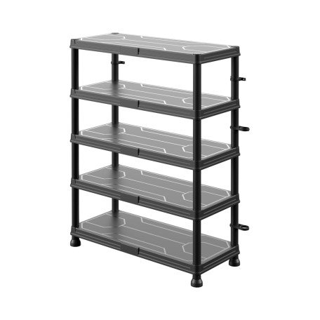 Система стелажів QBRICK SYSTEM REGULAR Low 74/32см, 5 полиць, 100 кг (5901238263302)