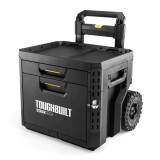 Ящик для инструмента ToughBuilt StackTech Rolling Locking Box с 2-мя выдвижными ящиками (TB-B1-D-R92)
