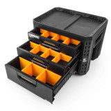 Ящик для інструментів ToughBuilt StackTech Drawer Locking Box з трьома висувними ящиками (TB-B1-D-73)