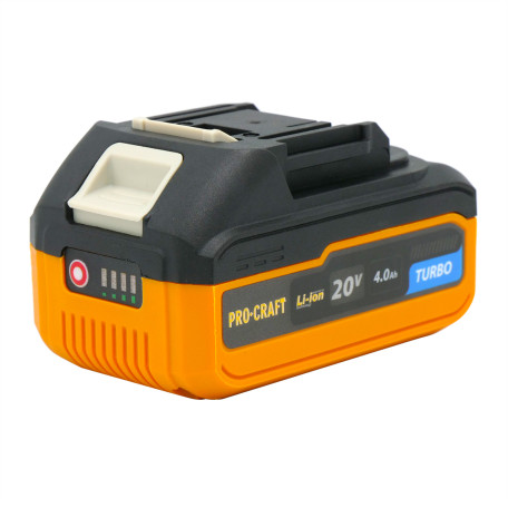 Аккумуляторная батарея Procraft Turbo Li-ion 20V 4000 mA