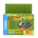 Аккумуляторная батарея Procraft Turbo Li-ion 20V 4000 mA