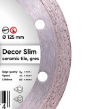 Диск алмазний Distar Decor Slim 125 мм для керамограніта/кераміки (11115427010)