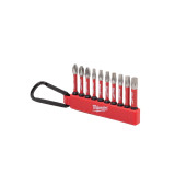Набір біт Milwaukee Shockwave Impact Duty (2xPH2/1xPZ2/1xTX15/2xTX20/2xTX25/1xTX30) з карабіном (4932480941)