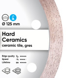 Диск алмазний Distar Hard ceramics 125 мм для керамограніта/кераміки (11115048010)