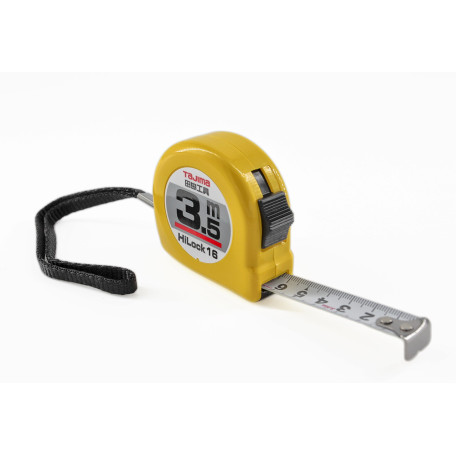 Рулетка строительная TAJIMA HI LOCK L16-35 3,5 м (1001-0033)