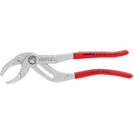 Клещи трубные Knipex захватные хромированные, 250 мм (81 03 250)