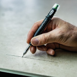 Механический карандаш PICA 7070 Fine Dry Long Life + стержни 0.9 мм H (70705)