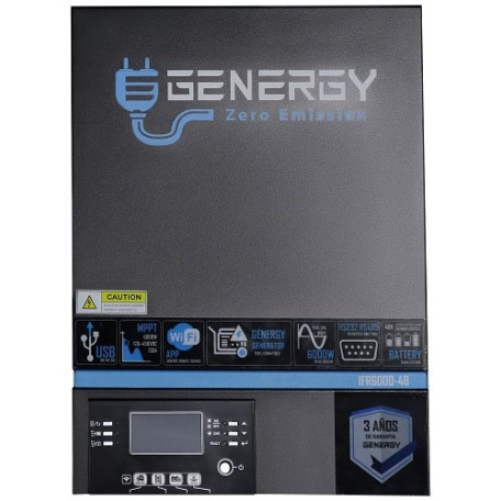 Инвертор преобразователь напряжения GENERGY IFR6000-48 48-220В 6 кВт (240071090)