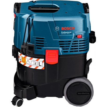 Пылесос строительный Bosch Professional GAS 35 PS L SFC универсальный + набор насадок (06019C3000)