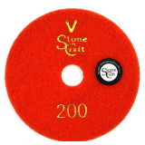 Алмазний гнучкий шліфувальний диск (черепашка) StoneCraft ST4 на липучці №200 (me-2409)