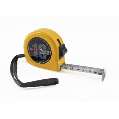 Рулетка строительная TAJIMA GOATU HI LOCK М19-50 5 м (1001-2438)