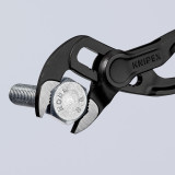 Кліщі переставні сантехнічні KNIPEX COBRA® XS з фіксатором, 28 мм (1") (87 00 100 BK)
