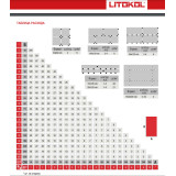 Основа для систем выравнивания плитки Litolevel LITOKOL 1,5 мм высота 3-14 мм (250 шт./уп.) (LTLVBAS0250)