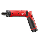 Отвертка аккумуляторная MILWAUKEE M4 D-202B, (+ зарядное устройство, 2 акум.Х2Ач) (4933440475)