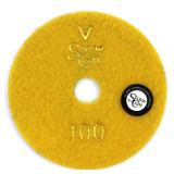 Алмазний гнучкий шліфувальний диск №100  (черепашка) StoneCraft ST4 на липучці  (in-2408)