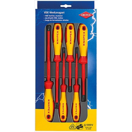 Набор отверток VDE Phillips®/шлиц, Knipex (00 20 12 V01)