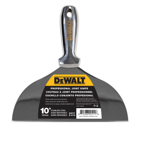 Шпатель DeWalt 10" 254 мм с литой ручкой (2-410)