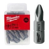 Насадка Milwaukee PH2 25 мм, 25 шт (4932399587)
