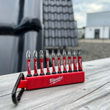Набір біт Milwaukee Shockwave Impact Duty (2xPH2/1xPZ2/1xTX15/2xTX20/2xTX25/1xTX30) з карабіном (4932480941)