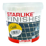 Добавка GOLD в эпоксидную затирку Litokol Starlike EVO эффект блестящей золотой крошки на 2,5 кг (STRGLD0075)