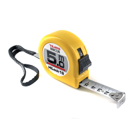 Рулетка строительная  TAJIMA HI LOCK L19-50 5 м (1001-0034)