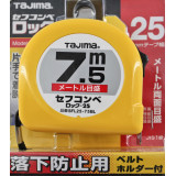 Рулетка будівельна TAJIMA HI LOCK SFL25-75BL 7,5 м з тримачем на пояс (1001-1911)