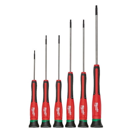 Набор отверток для точной механики MILWAUKEE TORX, 6 шт. (4932471870)