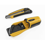Ніж будівельний TAJIMA LC560YHSBL з видвижним сегментним лезом 18 мм + кобура (1101-1705)