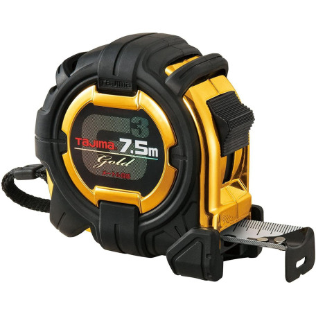 Рулетка строительная TAJIMA G3 LOCK G3GL25-75BL ударопрочная 7,5 м (1001-1879)