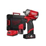 Гайковерт високомоментний MILWAUKEE 1/2" (339 Нм) M12 FIWF12-422X FUEL (4933464616)