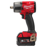Гайковерт високомоментний MILWAUKEE 1/2" (881 Нм) з кільцем M18 FMTIW2F12-502X (2акб+ЗУ+кейс) (4933478450)