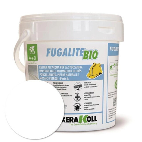 Эпоксидная затирка Fugalite Bio 01 BIANCO, 3 кг (KFBP01)