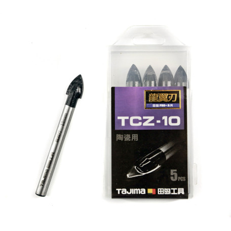 Сверло по плитке Tajima PRO 10мм - 1 шт. (1602-2733)