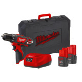 Дрель-шуруповерт M12 BDD-152С крутящий момент 30 Нм MILWAUKEE 4933451460 (4933451460)