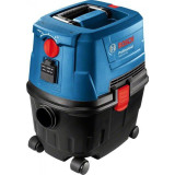 Пылесос строительный Bosch Professional GAS 15 PS с угловой и щелевой насадками (06019E5100)