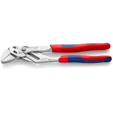Переставные клещи Knipex (хромированные), 250 мм (86 05 250) 