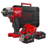 Гайковерт високомоментний MILWAUKEE 1/2" (881 Нм) з кільцем M18 FMTIW2F12-502X (2акб+ЗУ+кейс) (4933478450)